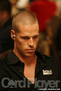 Patrik Antonius on Day 1B of Event 55 at the World Series of Poker