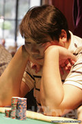 Paul Lee at the final table of the $5,000 NLHE event.