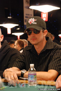 Paul Wasicka on Day 1 of Event 4 at the World Series of Poker