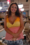 Merri Perry Watches Her Husband Ralph From the Sidelines of the 2006 WSOP