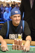 Kevin Petersen at the Final Table of the 2006 $2000 NLH event