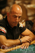 Phillip Rouas on Day One of Event 54 at the World Series of Poker