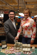 Jeffrey Pollack and Mary Jones After the 2006 WSOP Ladies Hold'em Event