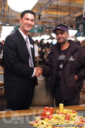 Priz Bansi and Chris Spears at Event #40 of the 2006 WSOP