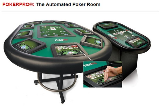 PokerTek PokerPro automated poker tables