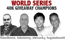 World Series $40K Giveaway Champions