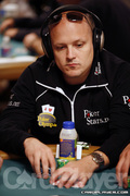 Rino Mathis on Day 1A of Event 55 at the World Series of Poker