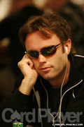 Rick Fuller on Day One of Event 47 at the World Series of Poker