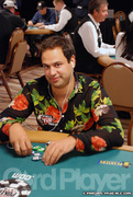 Roland De Wolfe on Day 1 of Event 31 at the World Series of Poker