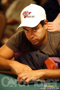 Roland De Wolfe on Day One of Event 52 at the World Series of Poker