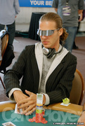 Rolf Slotboom on Day 1 of Event 32 at the World Series of Poker