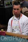 Ulyses Roman on Day 2 of the 2006 WSOP $1000 NL Holdem