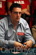 Roy Brindley on Day 1A of Event 55 at the World Series of Poker