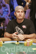 Rafe Furst at the final table of the $1,500 Pot Limit Event.