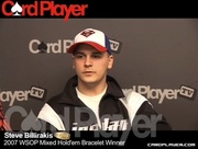 Card Player TV sits down with 2007 Mixed Hold'em bracelet winner Steve Billirakis