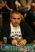 Sam Grizzle on Day One of Event 48 at the World Series of Poker