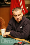Sam Grizzle on Day 1B of Event 55 at the World Series of Poker