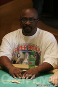 Sam Lewis at the $1,500 NLHE event at the Bellagio Five Star Classic.
