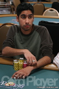 Ashwin Sarin on Day 2 of the 2006 WSOP $1,500 NLH event