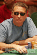 Scott Zakheim at the final table of the Mirage Poker Showdown $2,000 NLHE event 
