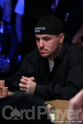 Justin Scott at the Final Table of the 2006 WSOP $2,000 NLH Event