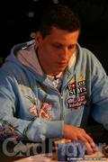 Sebastian Ruthenberg at the Final Table of the 2008 EPT Barcelona Open