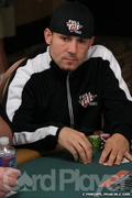 Joe Sebok on Day 1 of the 2006 WSOP $1,500 NLH Event