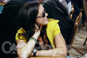 Shannon Elizabeth on Day 1 of Event 13 at the World Series of Poker