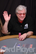 Bob Smith on Day 2 of the 2006 WSOP $1,000 Stud Hi-Lo event