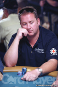 Graham Smith on Day 1A of Event 55 at the World Series of Poker
