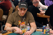 Sorel Mizzi on Day 1 of Event 13 at the World Series of Poker