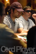 Fabrice Soulier and Paul McCaffrey at the Final table of the 2006 WPC $5,000 event 5