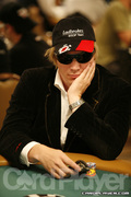 Age Spets on Day 1B of Event 55 at the World Series of Poker