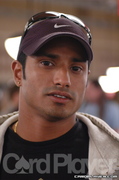 Shyam Srinivasan at the Final Table of the 2006 WSOP $1,500 NLH Event