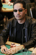 Steve Wong on day three of the WPT Championship.