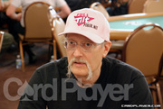 Steve Zolotow on Day 1 of Event 16 at the World Series of Poker