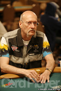 Steve Zolotow on Day One of Event 45 at the World Series of Poker