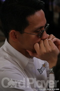 Darus Suharto on Day 4 of the 2006 WSOP Main Event