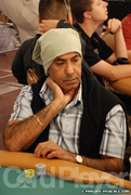 Surinder Sunar on Day One of Event 42 at the World Series of Poker