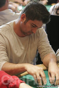 Sean Sheikhan on day 1B of the Doyle Brunson North American Poker Championship.