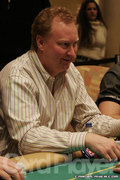 Steve Dannenmann on day three of the Borgata Winter Open.