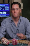 Michael Tedseco on Day 2 of the 2006 WSOP $5000 PLH Event