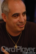 Abraham Tannous on Day 1 of the 2006 WSOP $1,000 NLH Event