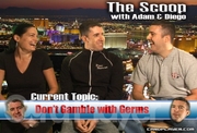 Today's episode of Card Player TV's "The Scoop with Adam and Diego" features a discussion with Kristy Gazes about her game, her relationships, and hygiene.