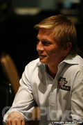 Thomas Wahlroos on Day One of Event 49 at the World Series of Poker