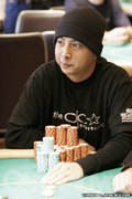 Tim Phan on day five of the WPT Championship.