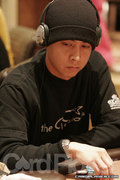 Tim Phan on day two of the WPT Championship.