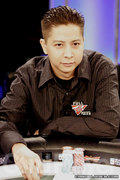 Tim Phan at the final table of the WPT Championship.