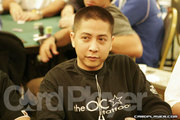 Tim Phan on day 1A of the Legends of Poker at the Bike.