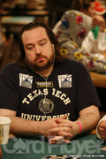 Todd Brunson on Day 2B of Event 55 at the World Series of Poker